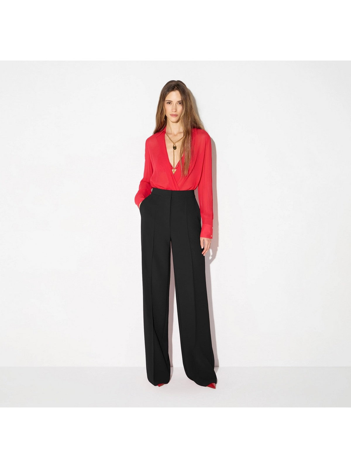 ELISABETTA FRANCHI Camicia Donna RED PASSION- CB00966E2 CG5