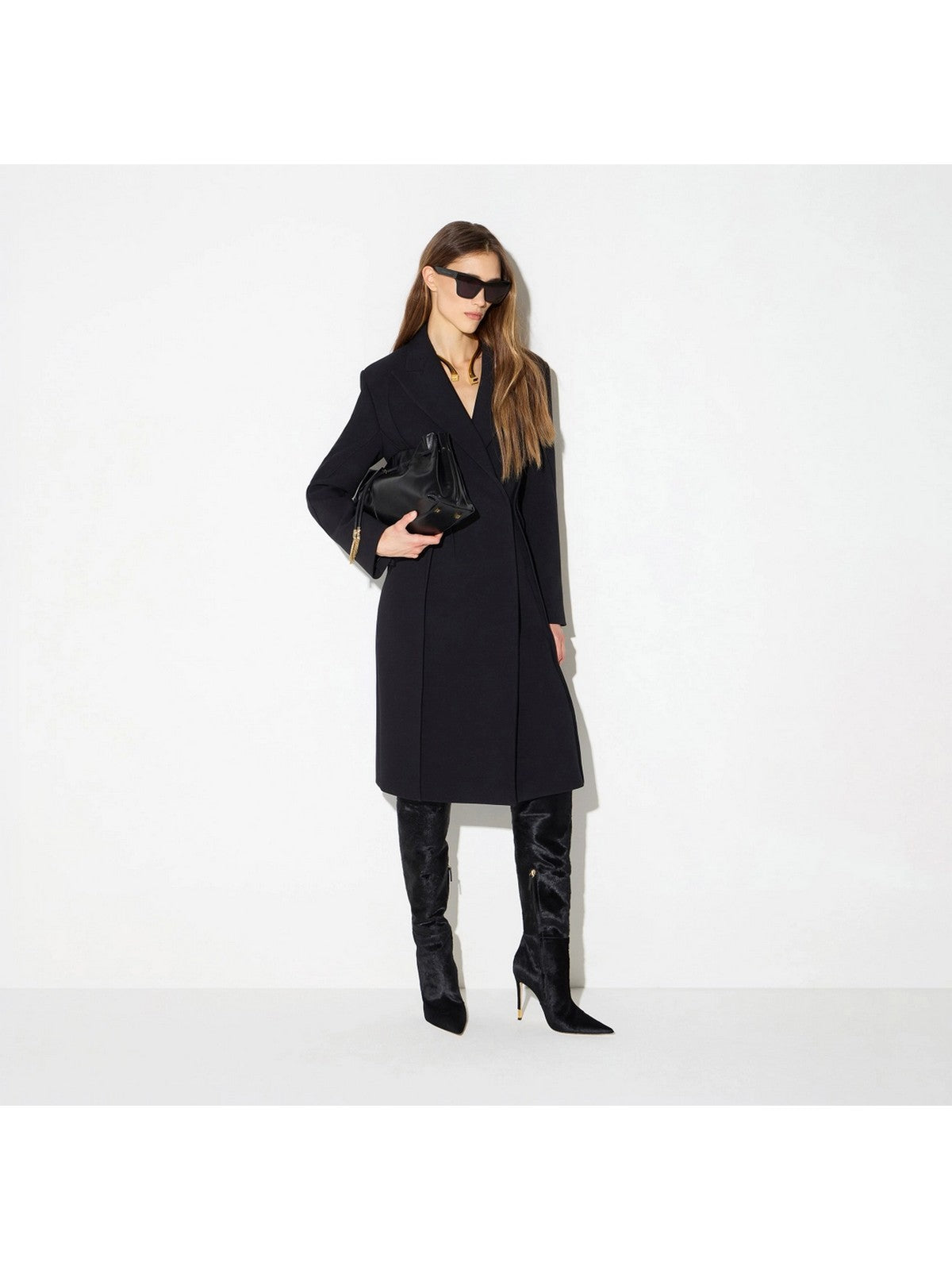 ELISABETTA FRANCHI Cappotto Donna NERO - CP00466E2 110 gioboutiqueweb