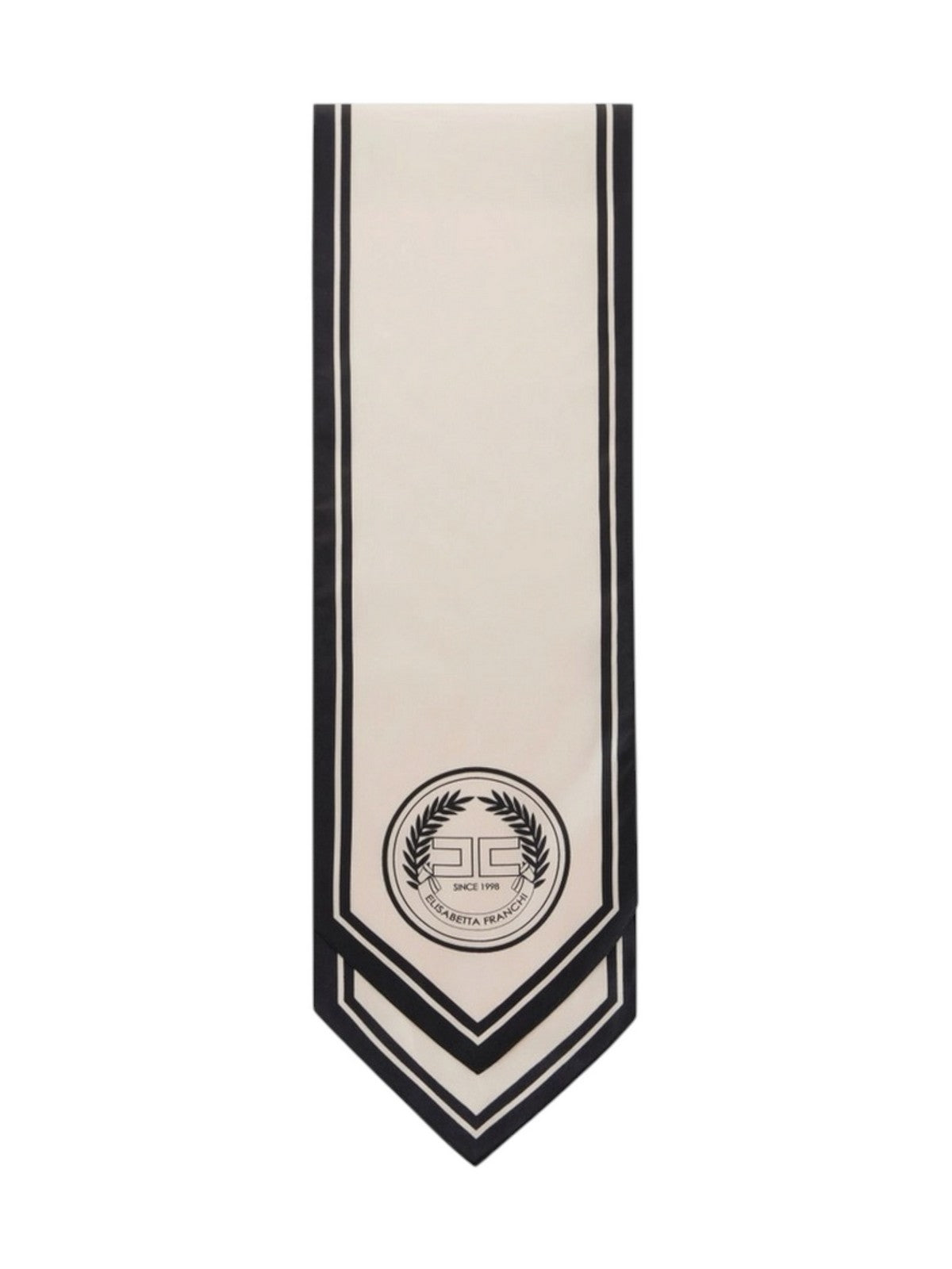 ELISABETTA FRANCHI Foulard Donna BURRO/NERO - FO04F66E2 E84 gioboutiqueweb