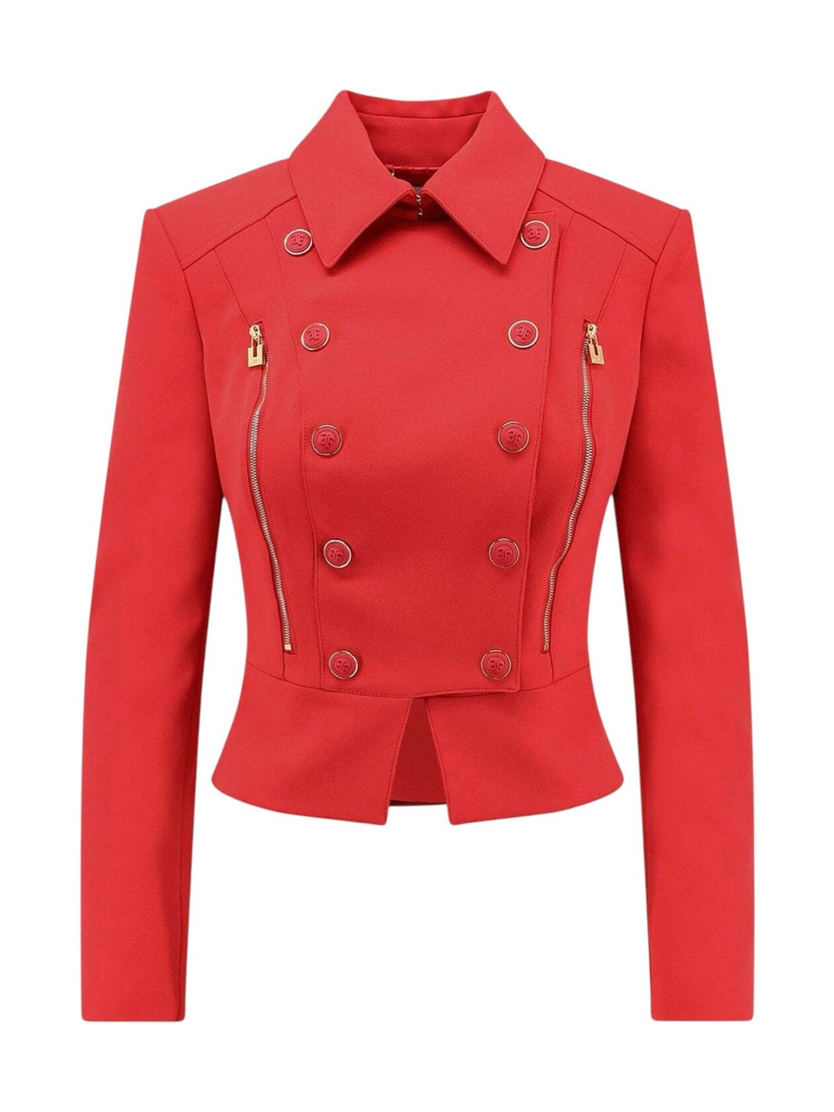 ELISABETTA FRANCHI Giacca Donna RED PASSION- GI26966E2 CG5 gioboutiqueweb