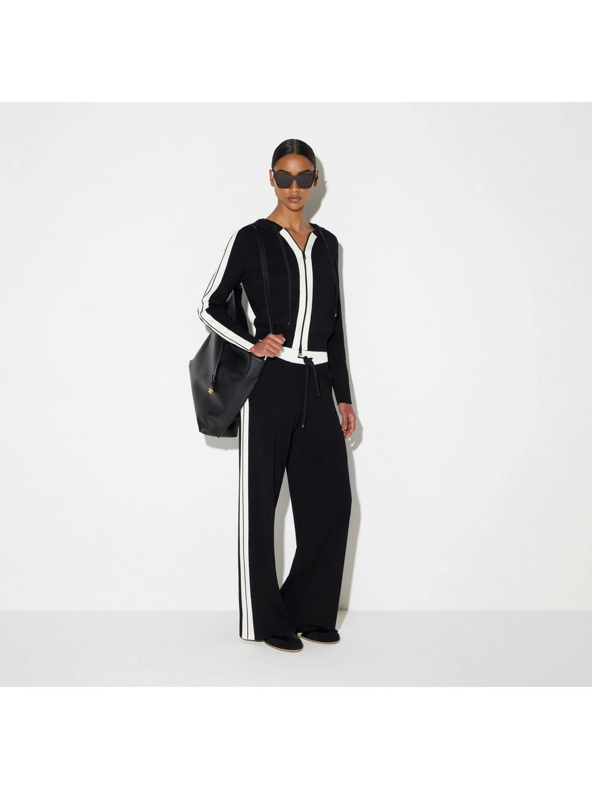 ELISABETTA FRANCHI Felpa Donna NERO/BURRO - MK15S66E2 685 gioboutiqueweb