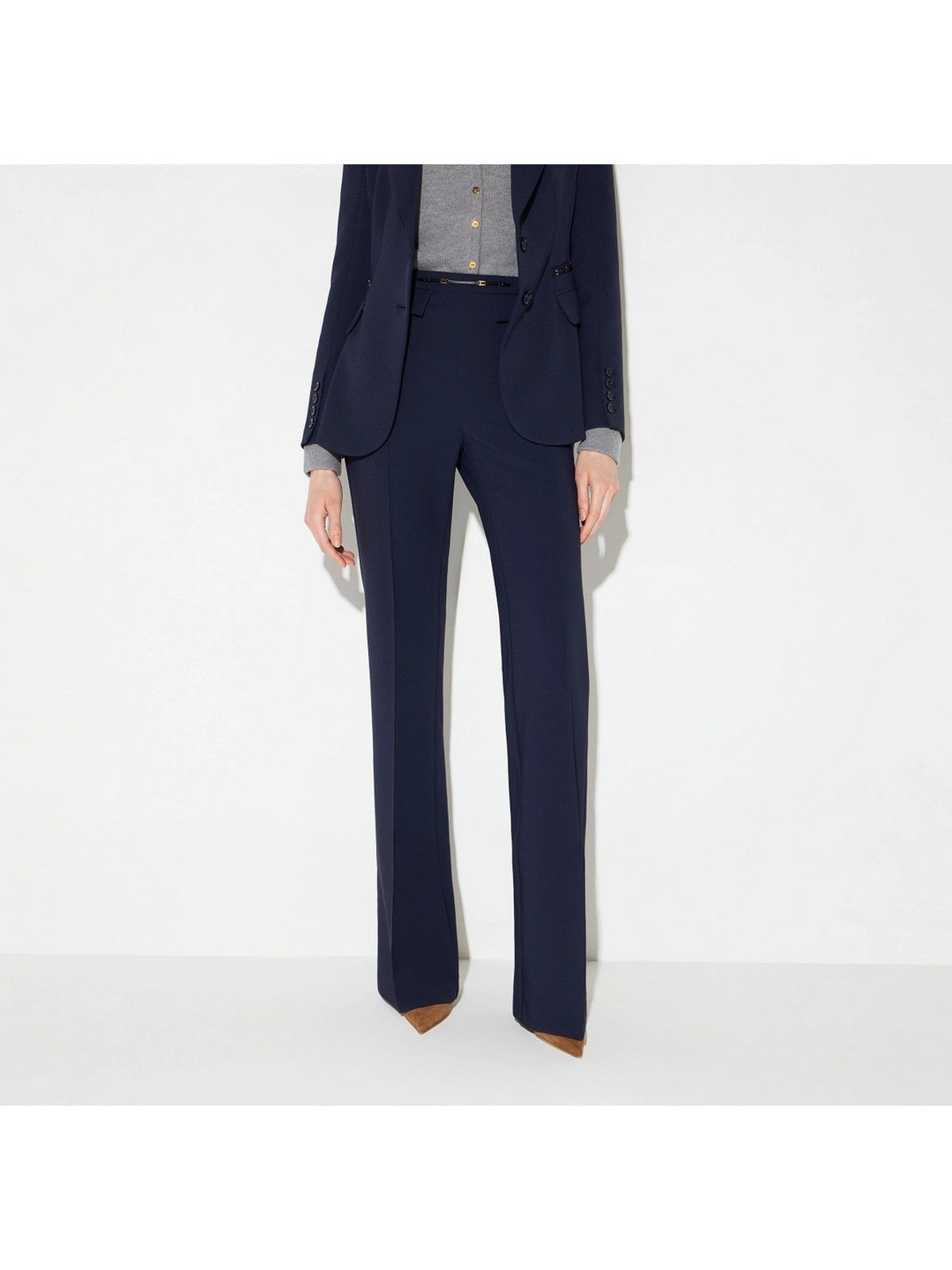 ELISABETTA FRANCHI Pantalone Donna BLU NOTTE - PA19666E2 H88