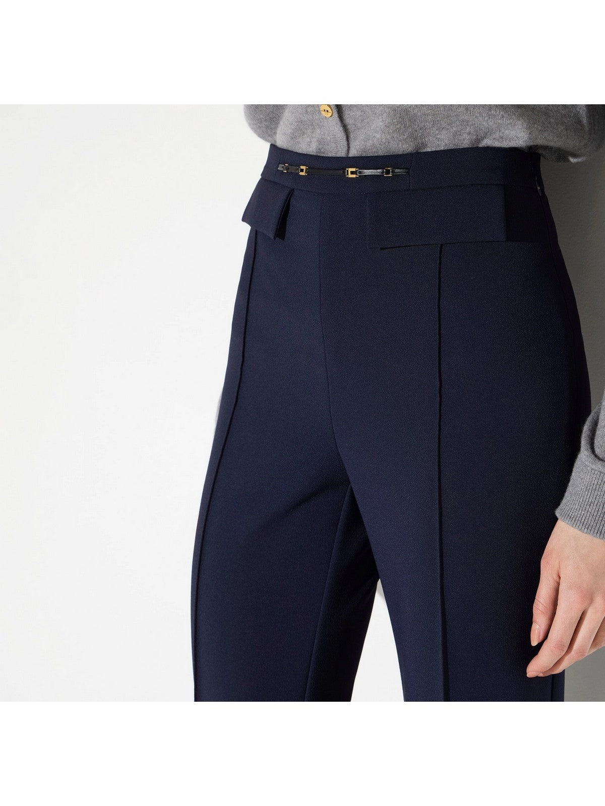 ELISABETTA FRANCHI Pantalone Donna BLU NOTTE - PA19666E2 H88