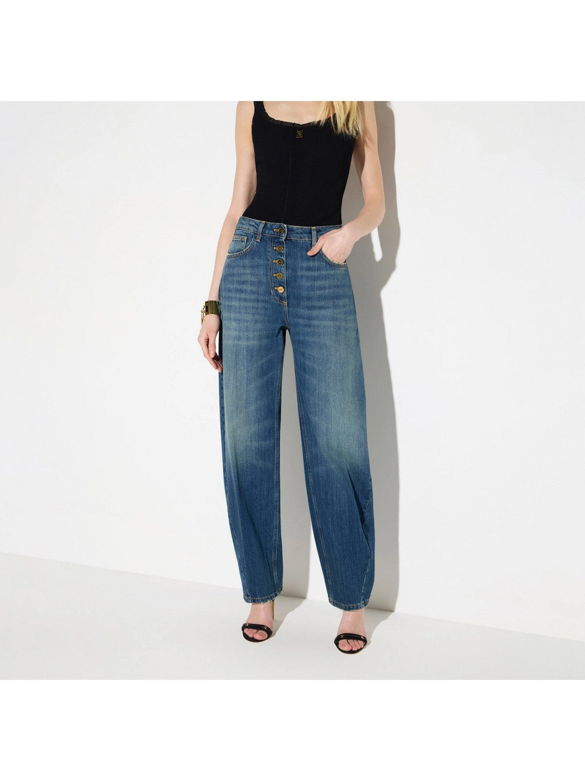 ELISABETTA FRANCHI Jeans Donna BLUE VINTAGE - PJ10D66E2 139