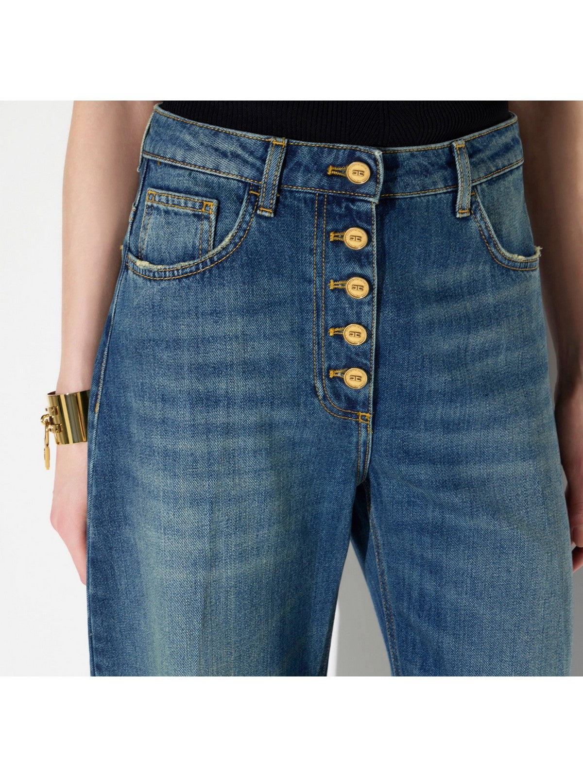 ELISABETTA FRANCHI Jeans Donna BLUE VINTAGE - PJ10D66E2 139