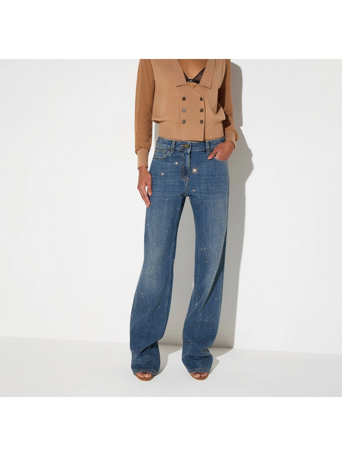 ELISABETTA FRANCHI Jeans Donna BLUE VINTAGE - PJ24D66E2 139 gioboutiqueweb