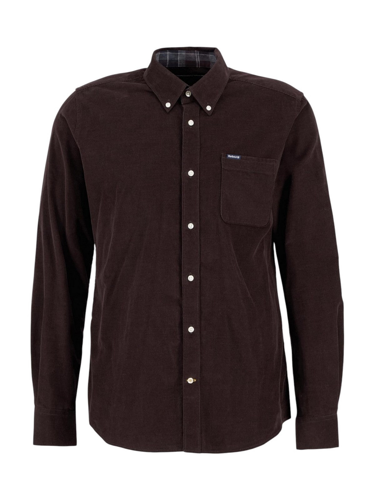 BARBOUR Camicia Uomo RAMSEY Dark Oak - MSH5001 BR17