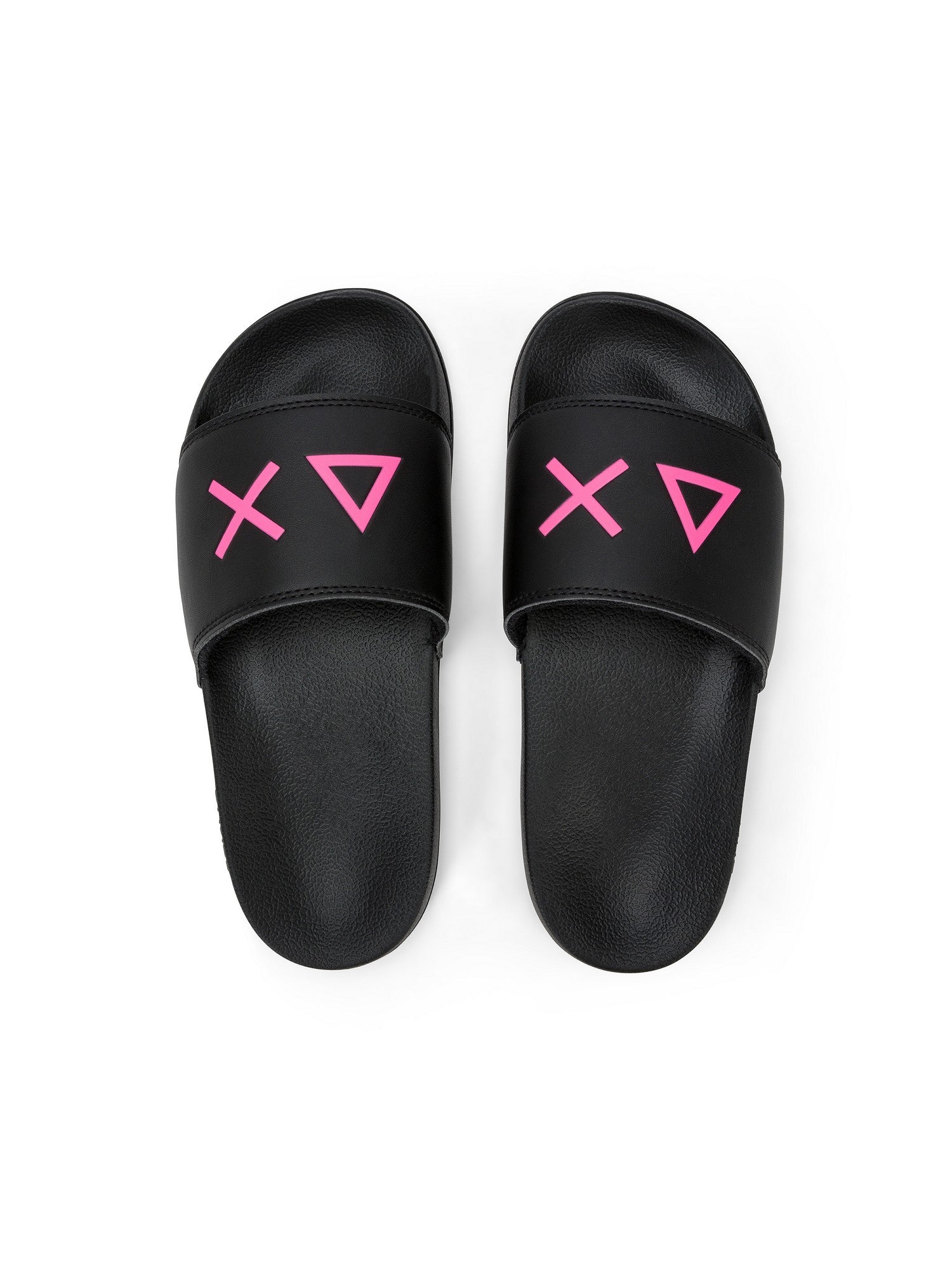 Sun68 Ciabatte Donna Slippers Logo Nero - X36210-11 gioboutiqueweb