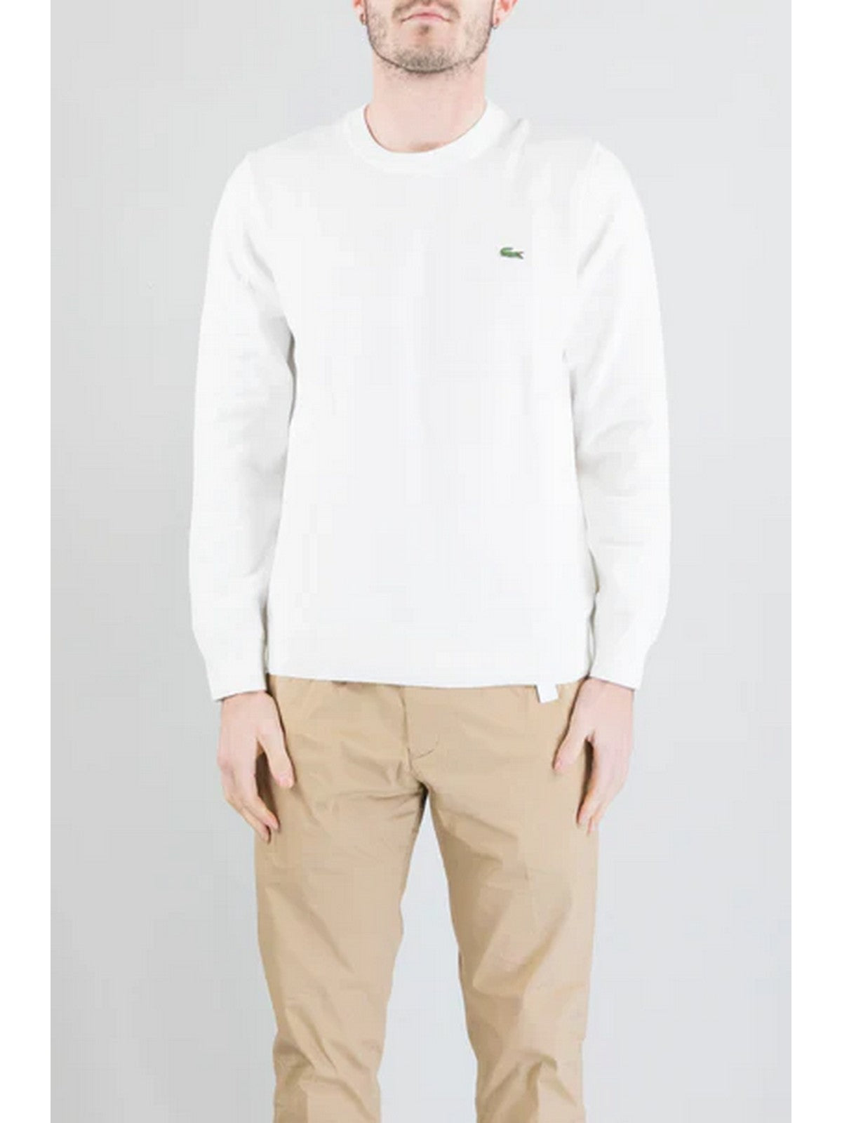 LACOSTE Maglia Uomo AH0128 70V Bianco