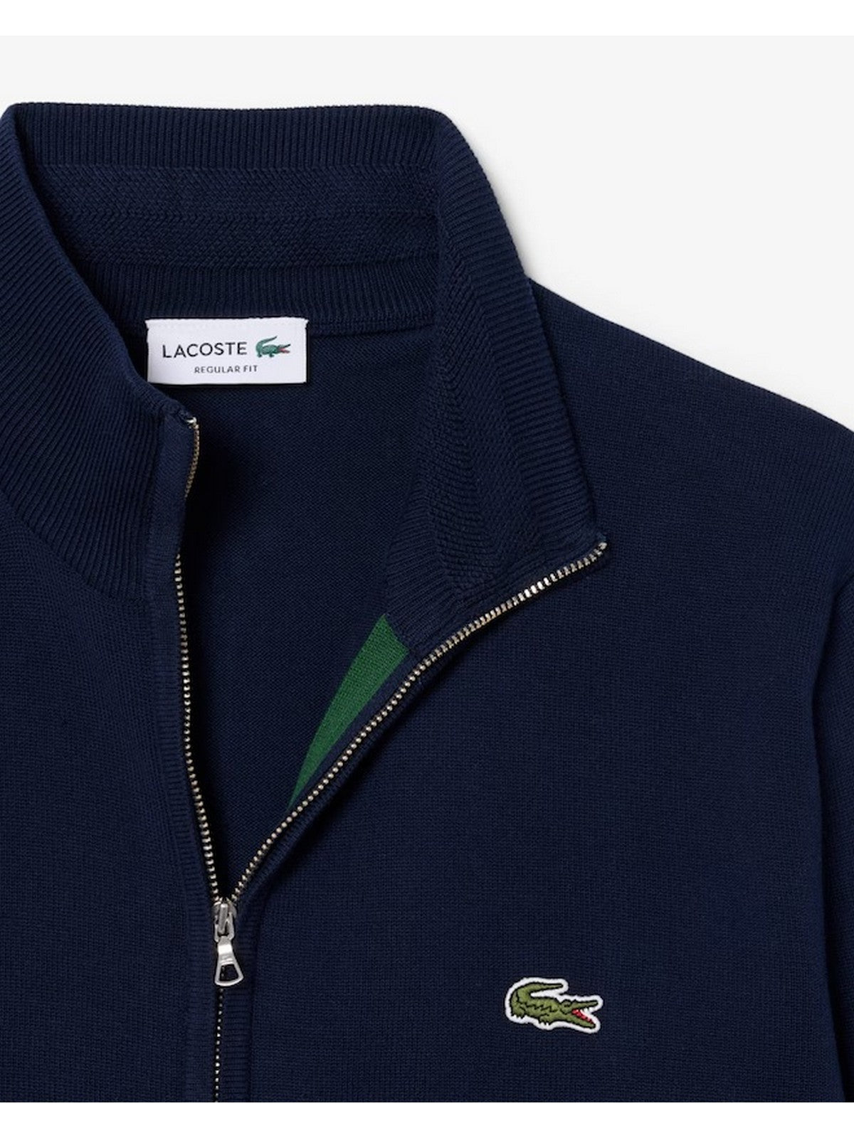 LACOSTE Cardigan Uomo AH1957 166 Blu