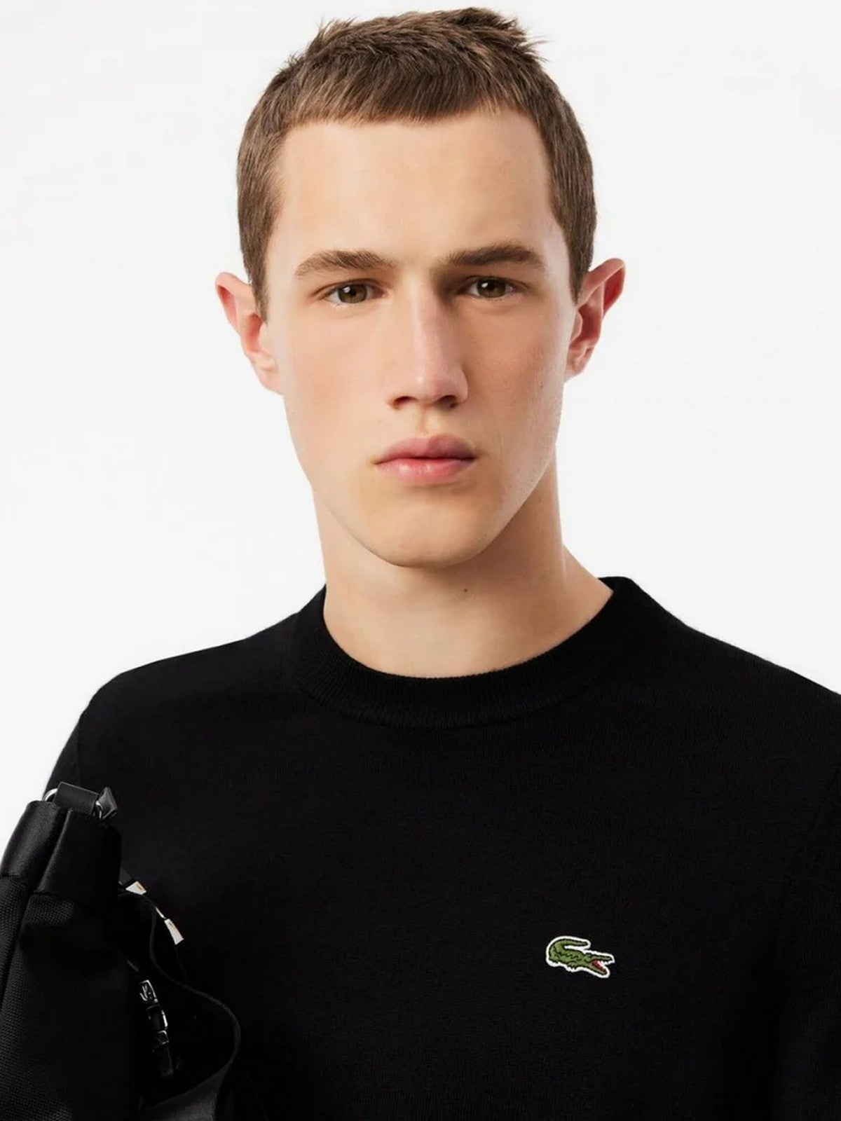 LACOSTE Maglione Uomo AH3225 031 Nero gioboutiqueweb