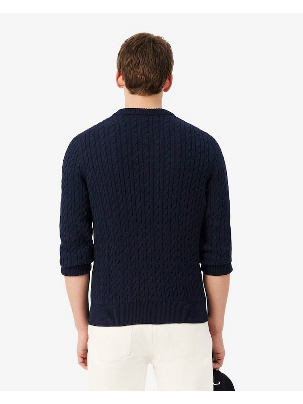 LACOSTE Maglione Uomo Navy Blu - AH7627 802