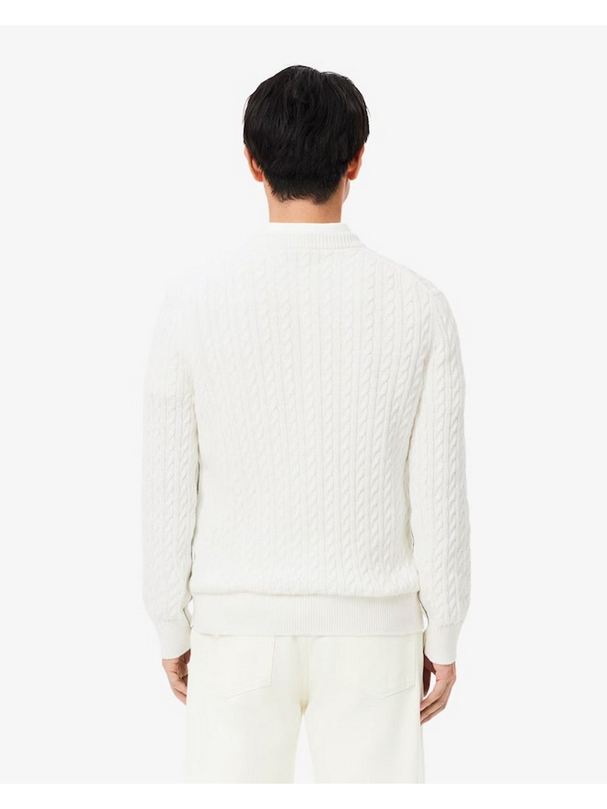 LACOSTE Maglione Uomo Bianco - AH7627 X0N