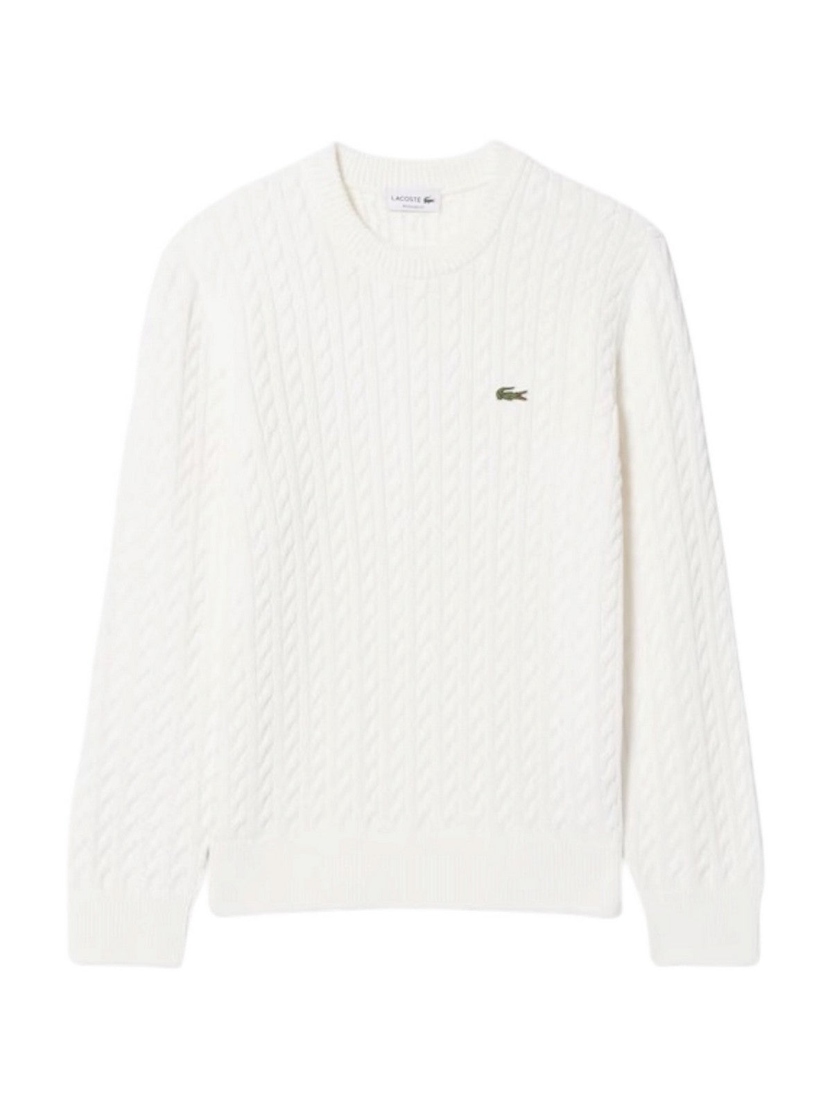 LACOSTE Maglione Uomo Bianco - AH7627 X0N