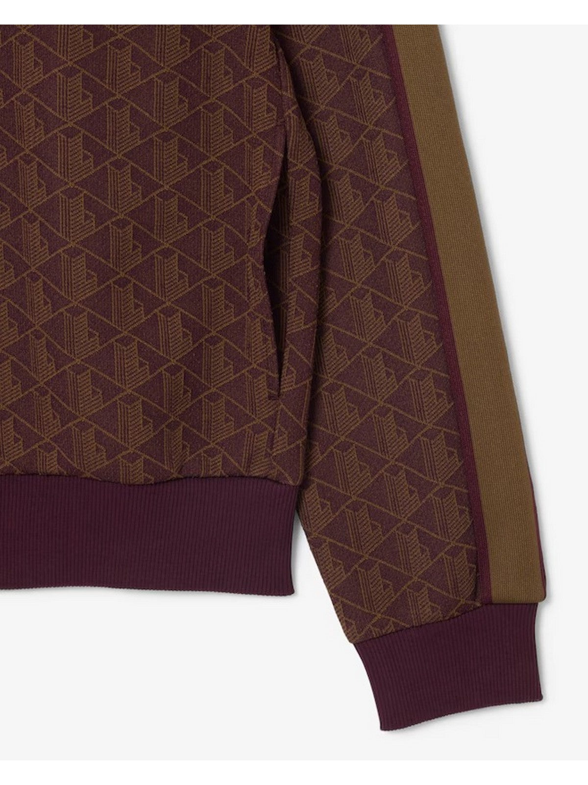 LACOSTE Felpa Uomo Marrone - SH1368 WD9