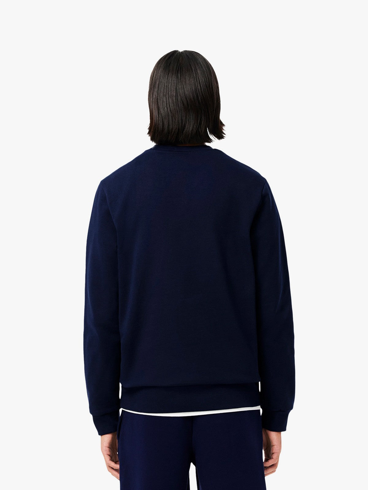 LACOSTE Felpa Uomo SH9801 166 Blu