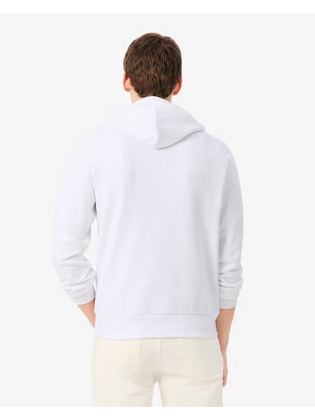 LACOSTE Felpa Uomo Bianco - SH9839 001