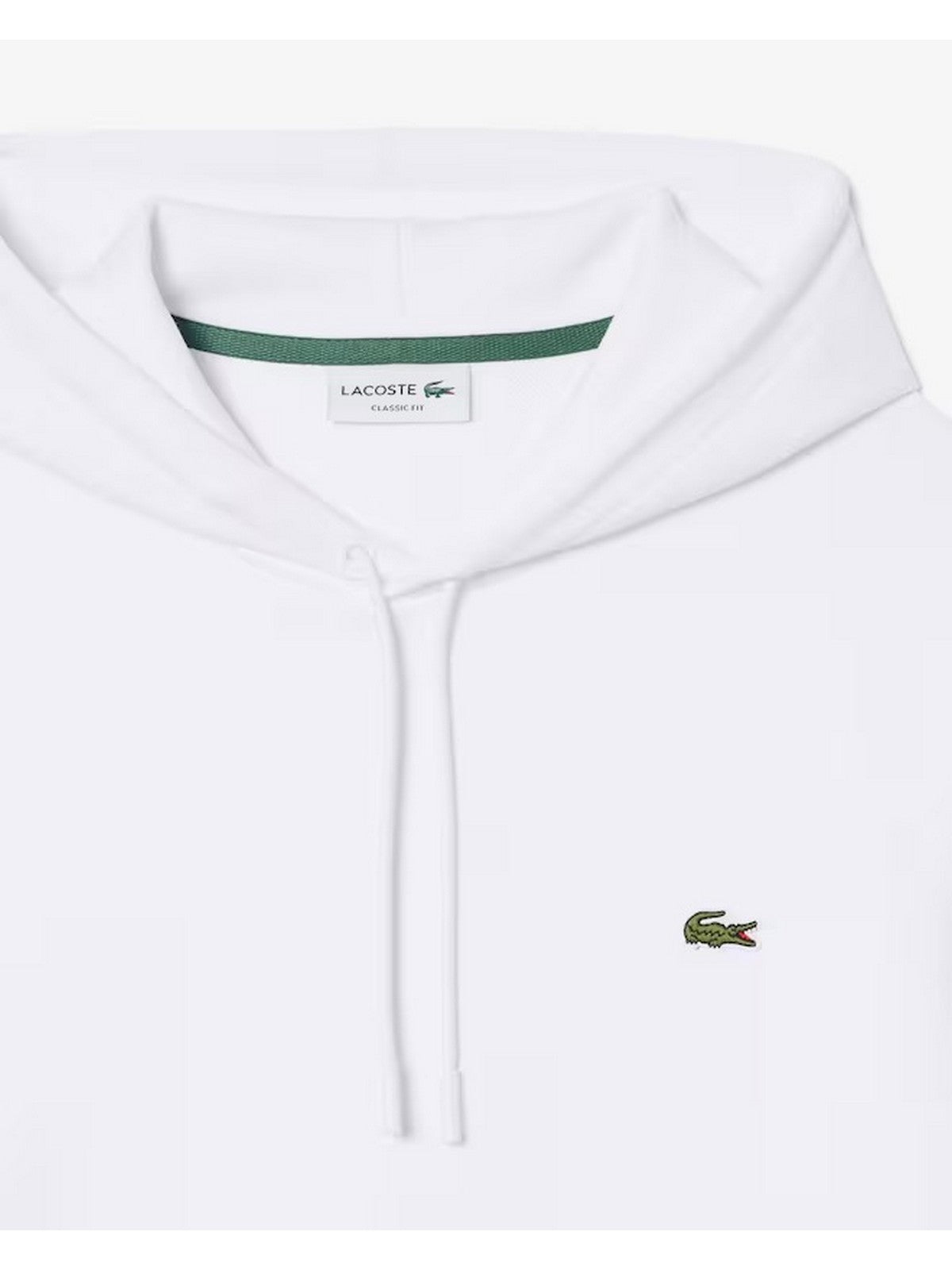 LACOSTE Felpa Uomo Bianco - SH9839 001