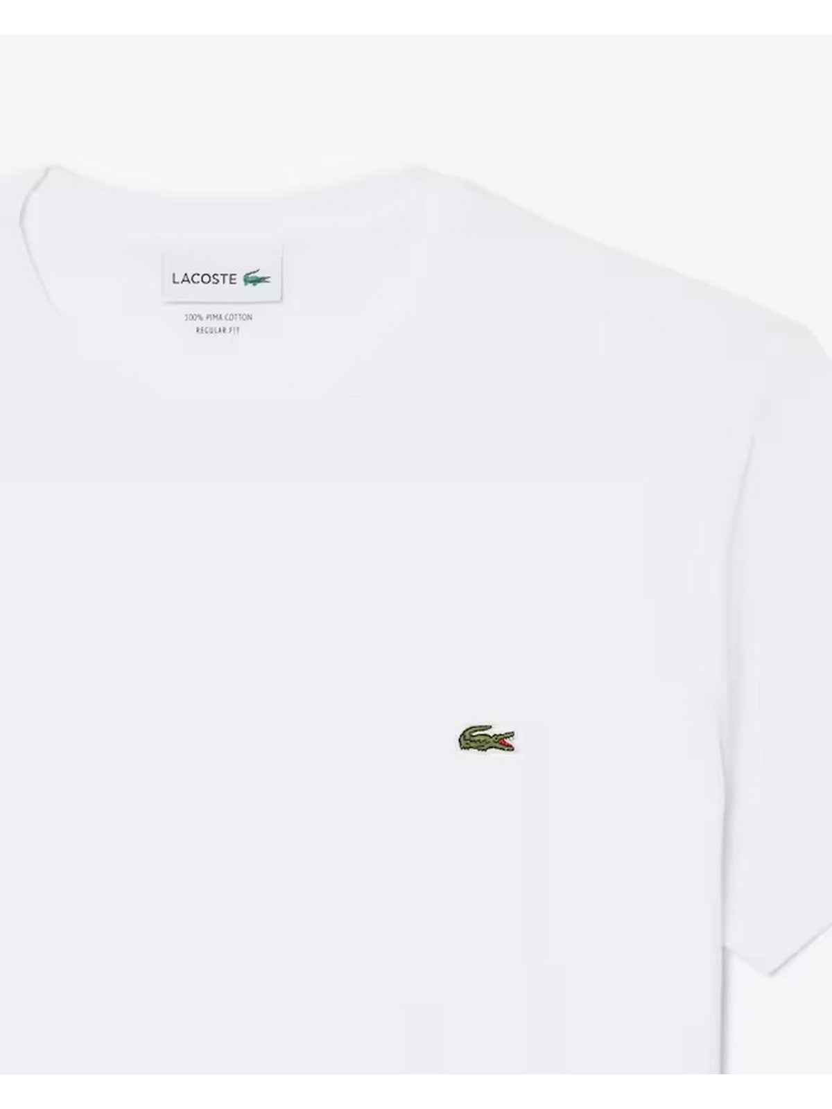 LACOSTE T-shirt Uomo TH6709 001 Bianco