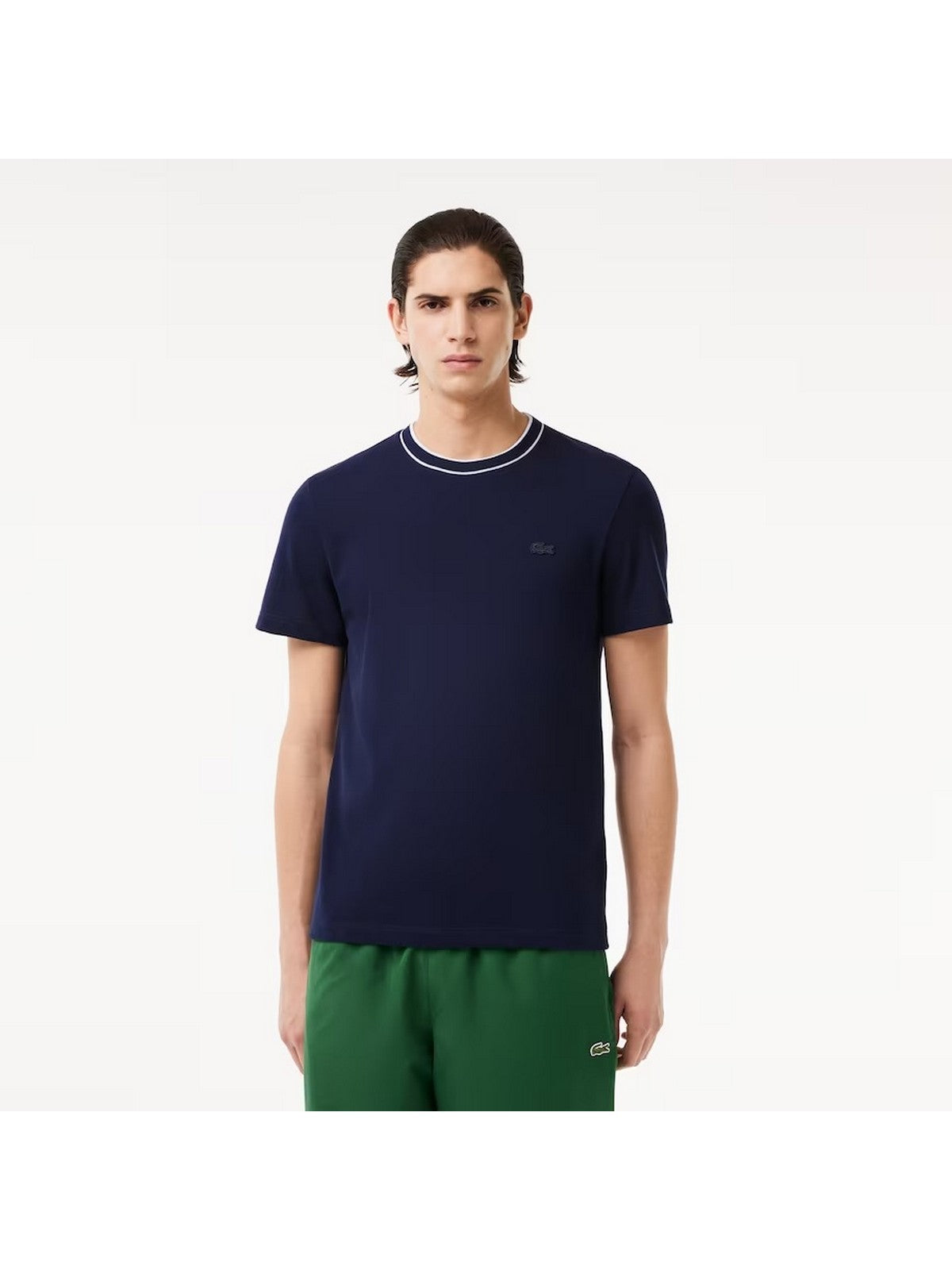 LACOSTE T-shirt Uomo TH8174 166 Blu