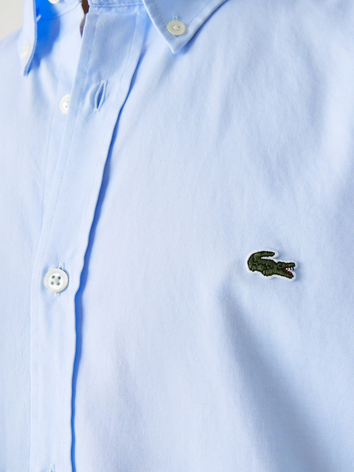 LACOSTE Camicia Uomo CH2933 HBP AZZURRO