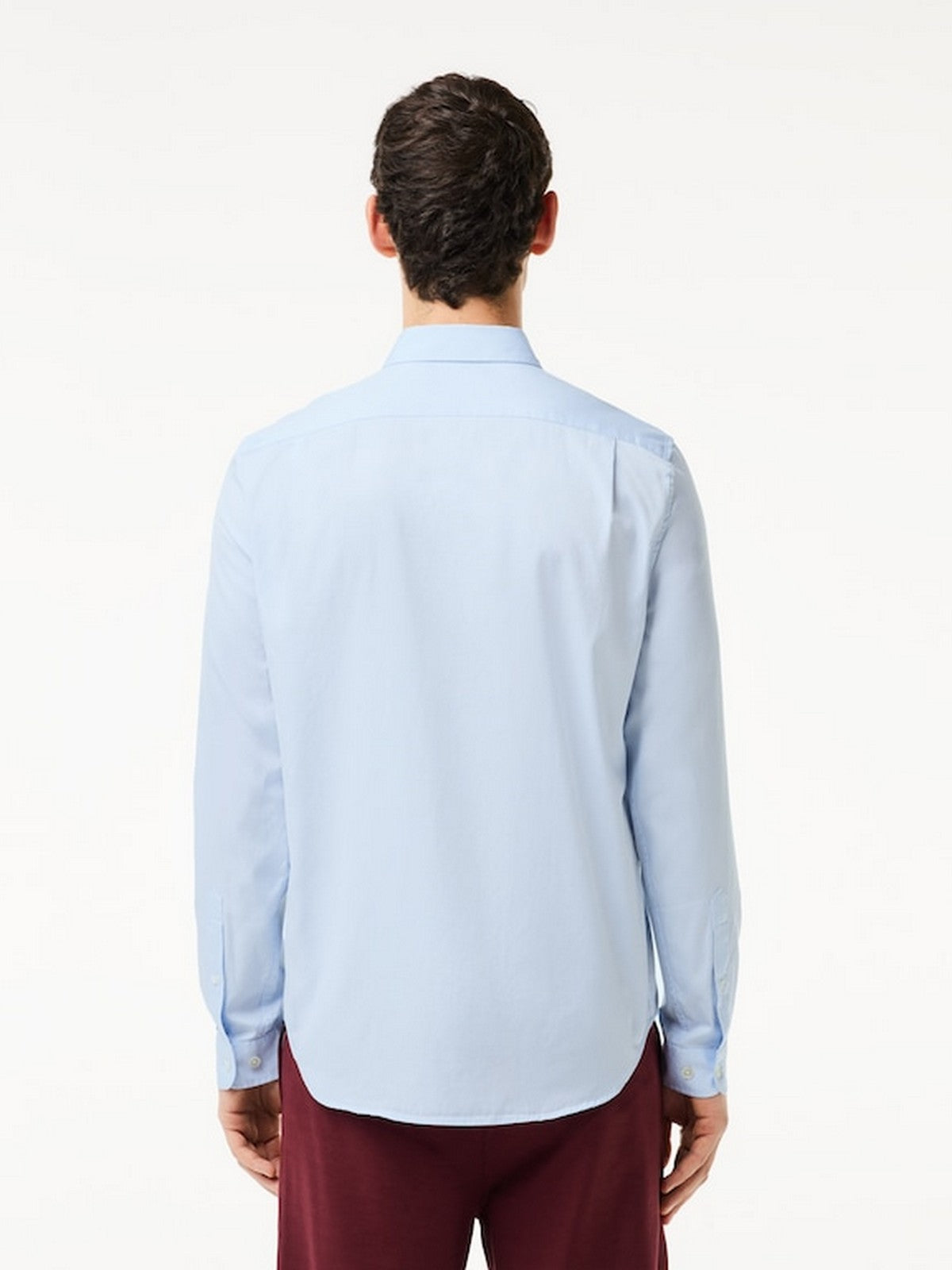 LACOSTE Camicia Uomo CH2933 HBP AZZURRO
