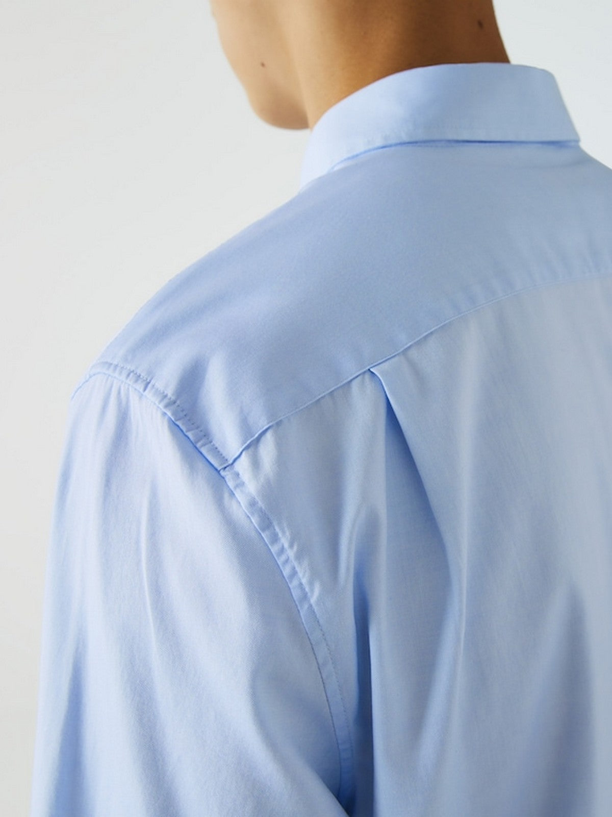 LACOSTE Camicia Uomo CH2933 HBP AZZURRO