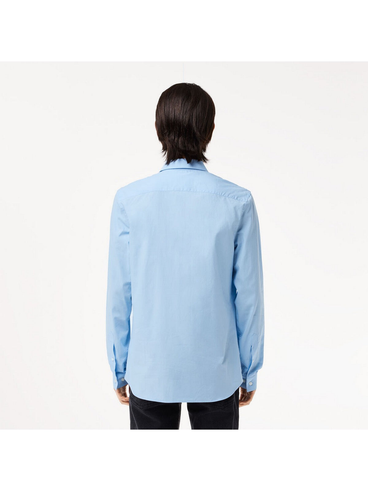 LACOSTE Camicia Uomo CH5620 HBP AZZURRO