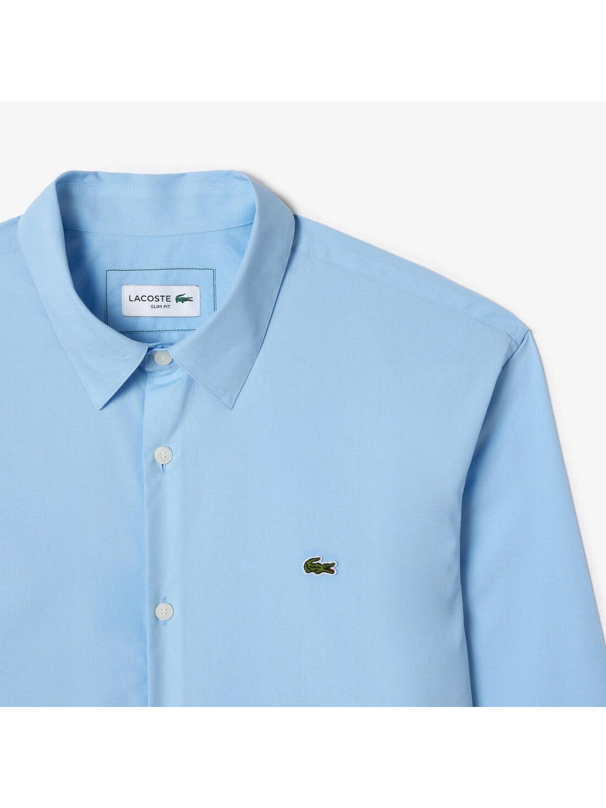 LACOSTE Camicia Uomo CH5620 HBP AZZURRO