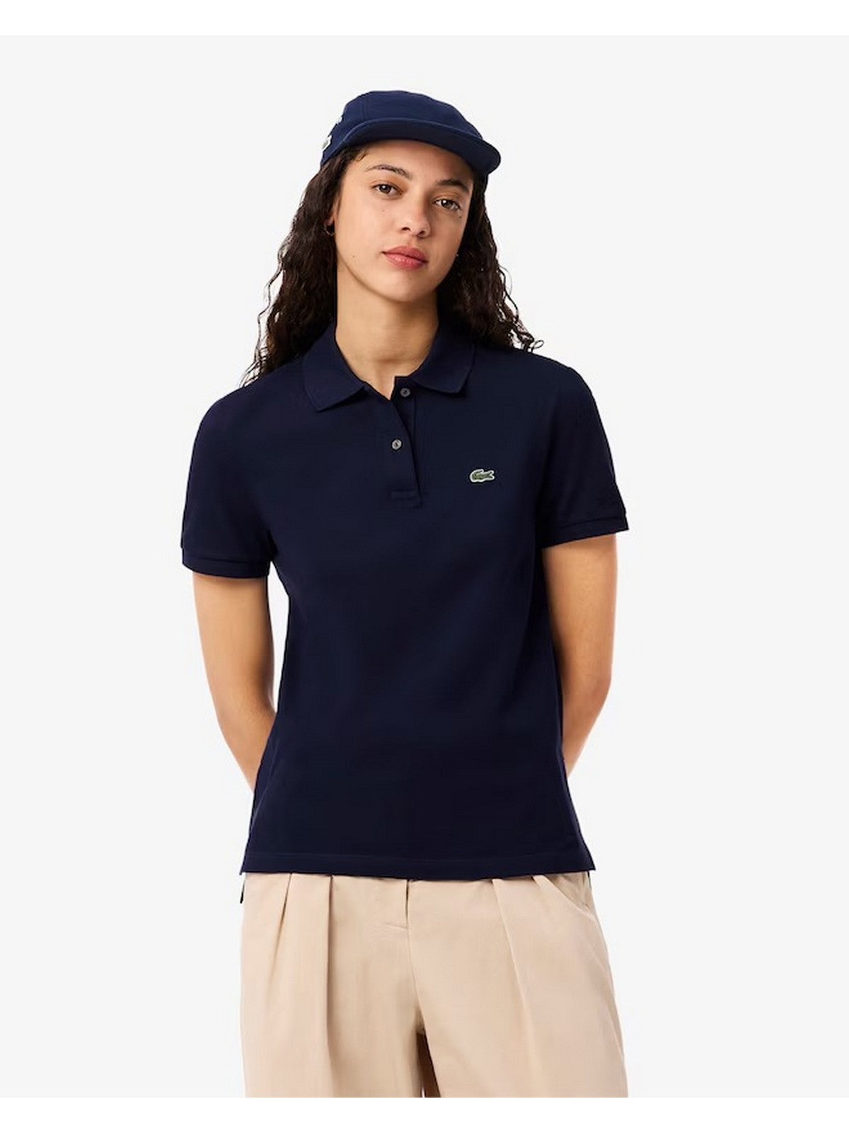 LACOSTE Polo Donna PF7839 166 Blu