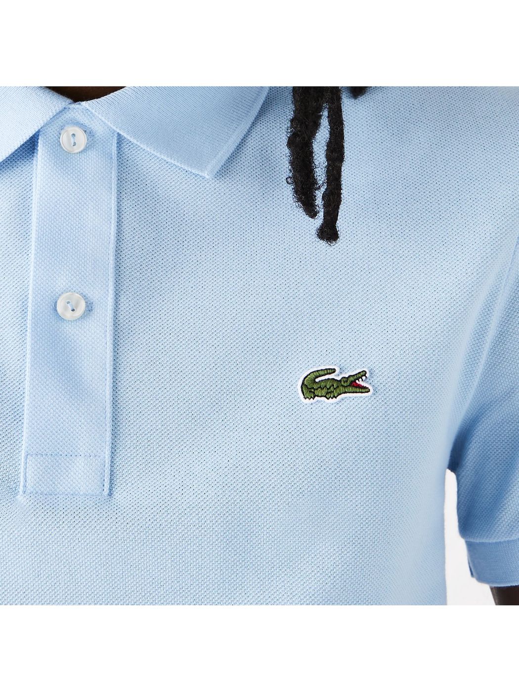 LACOSTE Polo Uomo PH4012 HBP CELESTE