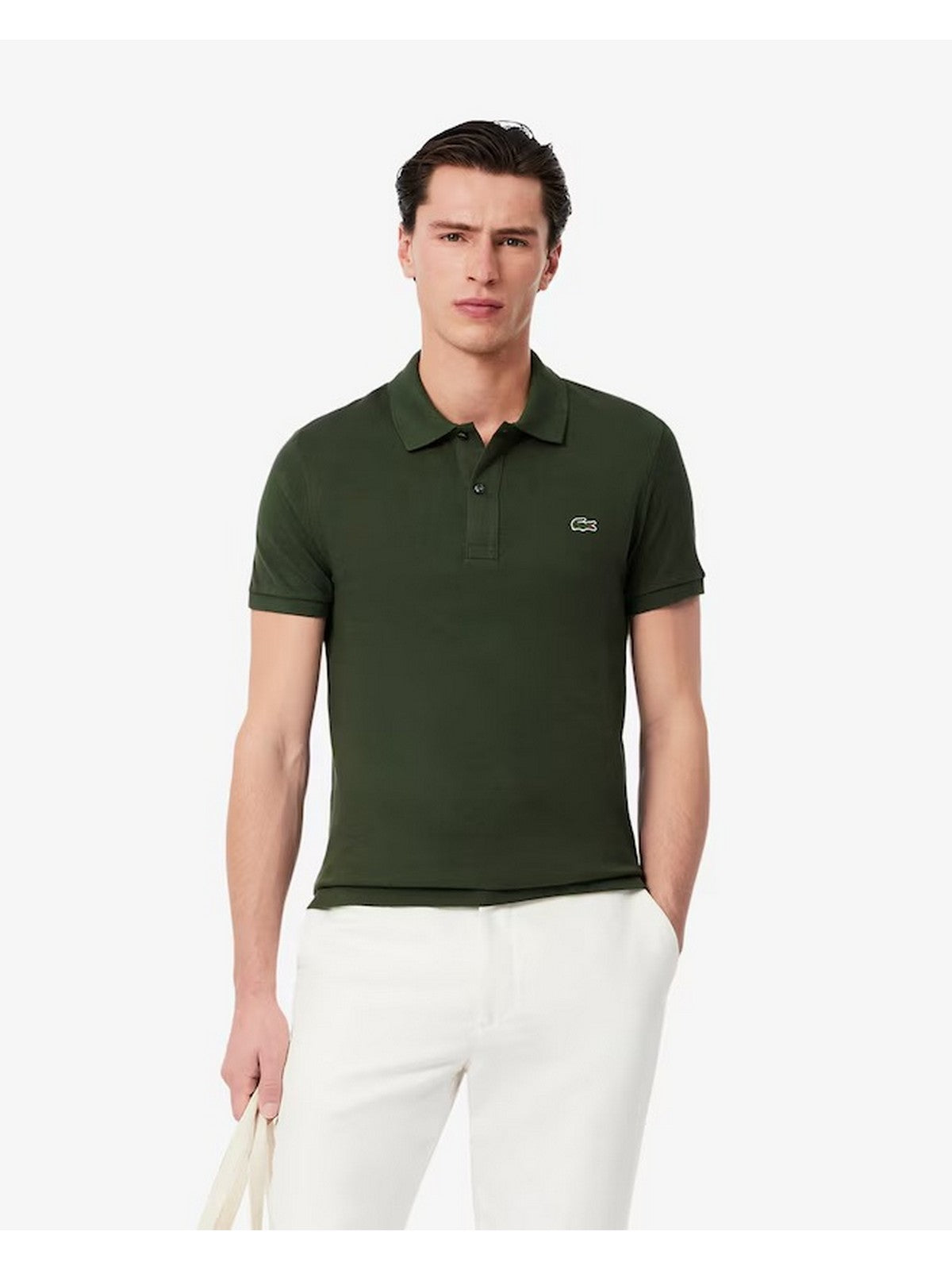 LACOSTE Polo Uomo PH4012 HCF VERDE CACHI