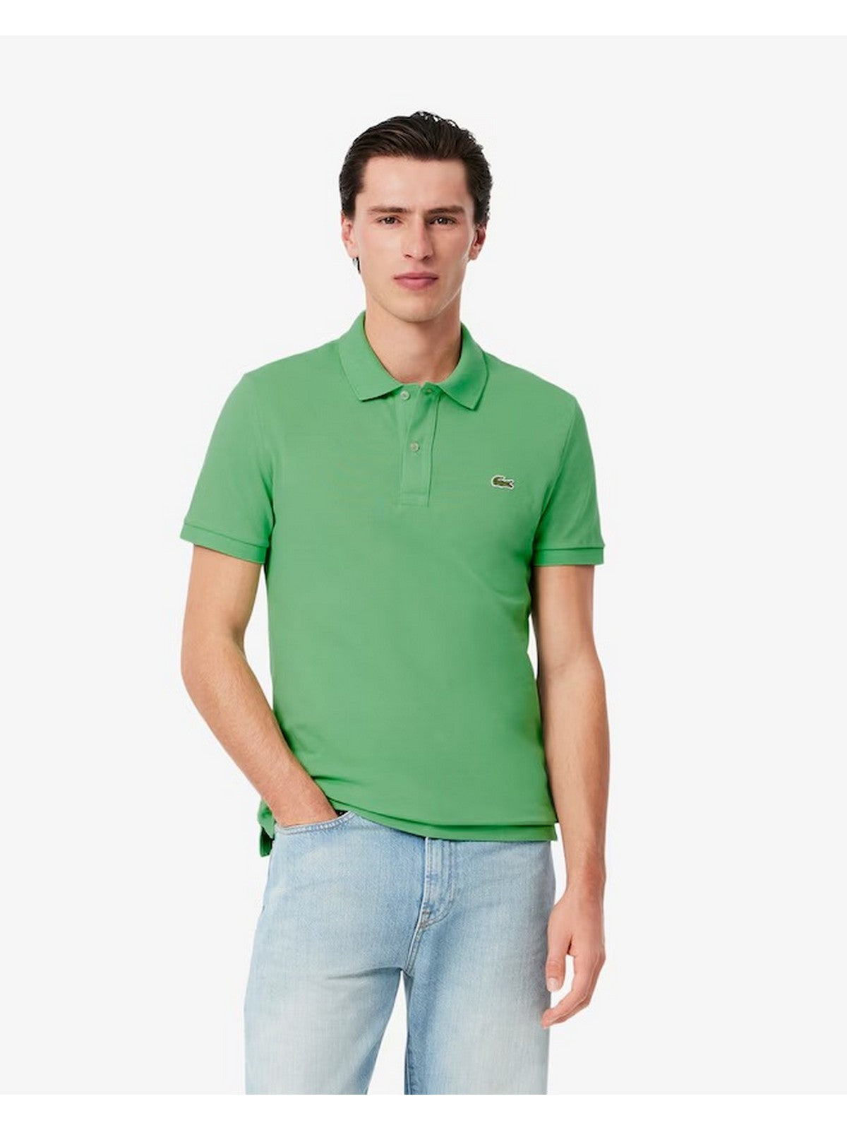 LACOSTE Polo Uomo PH4012 TTF VERDE LIME