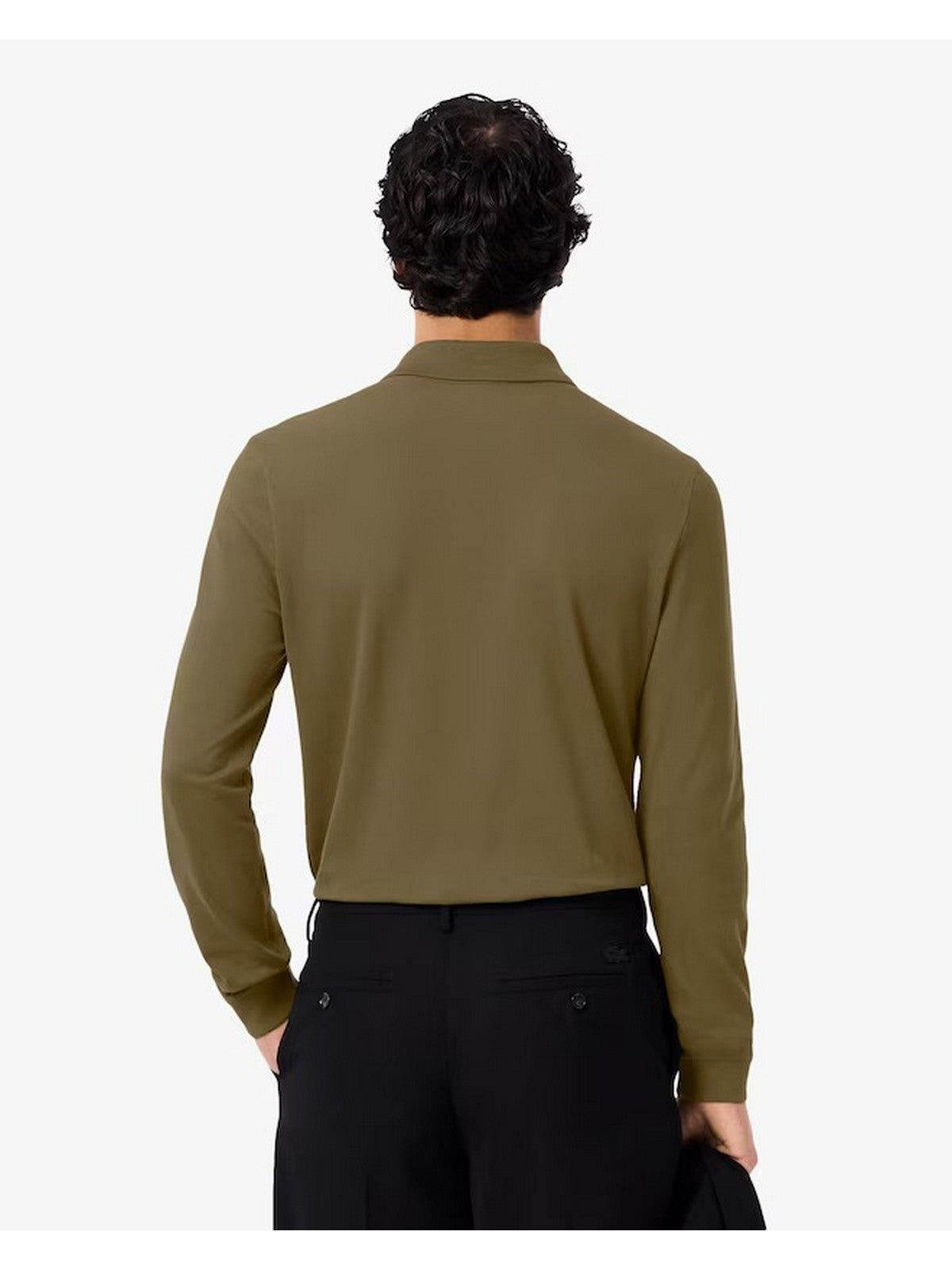 LACOSTE Polo Uomo PH4013 E9F VERDE CACHI gioboutiqueweb