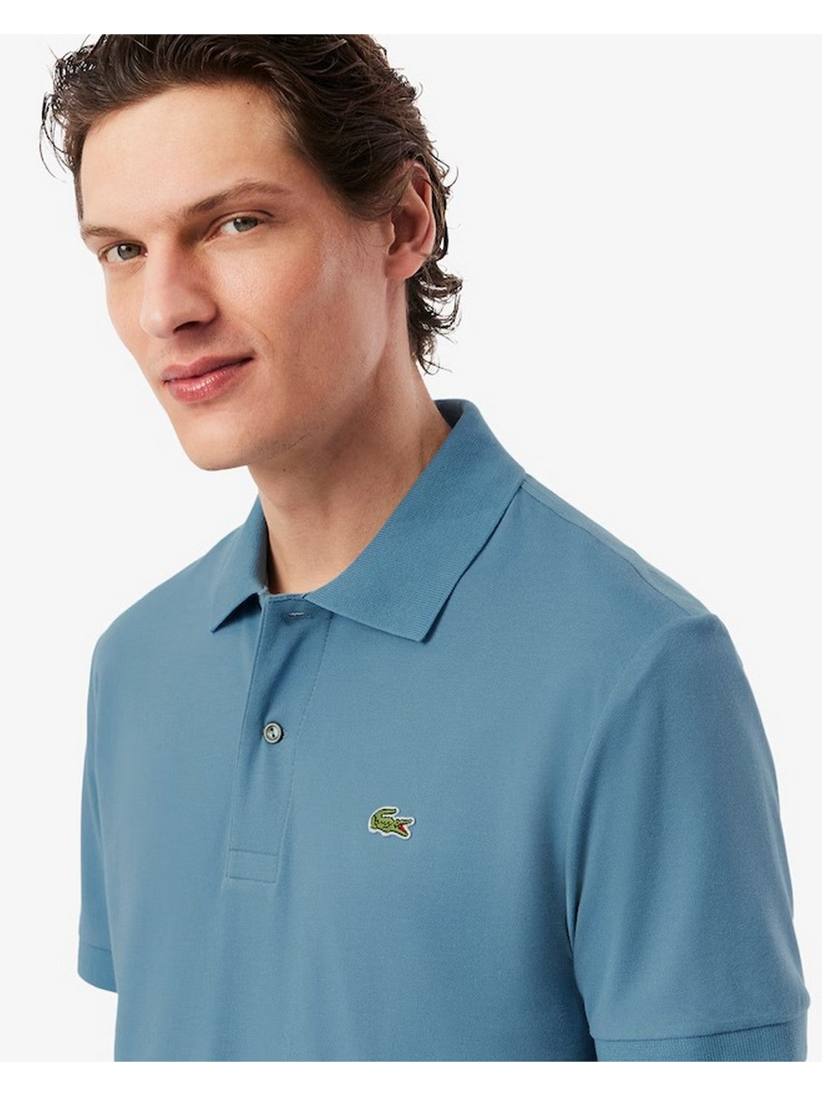 LACOSTE Polo Uomo PH9851 HD9 AZZURRO