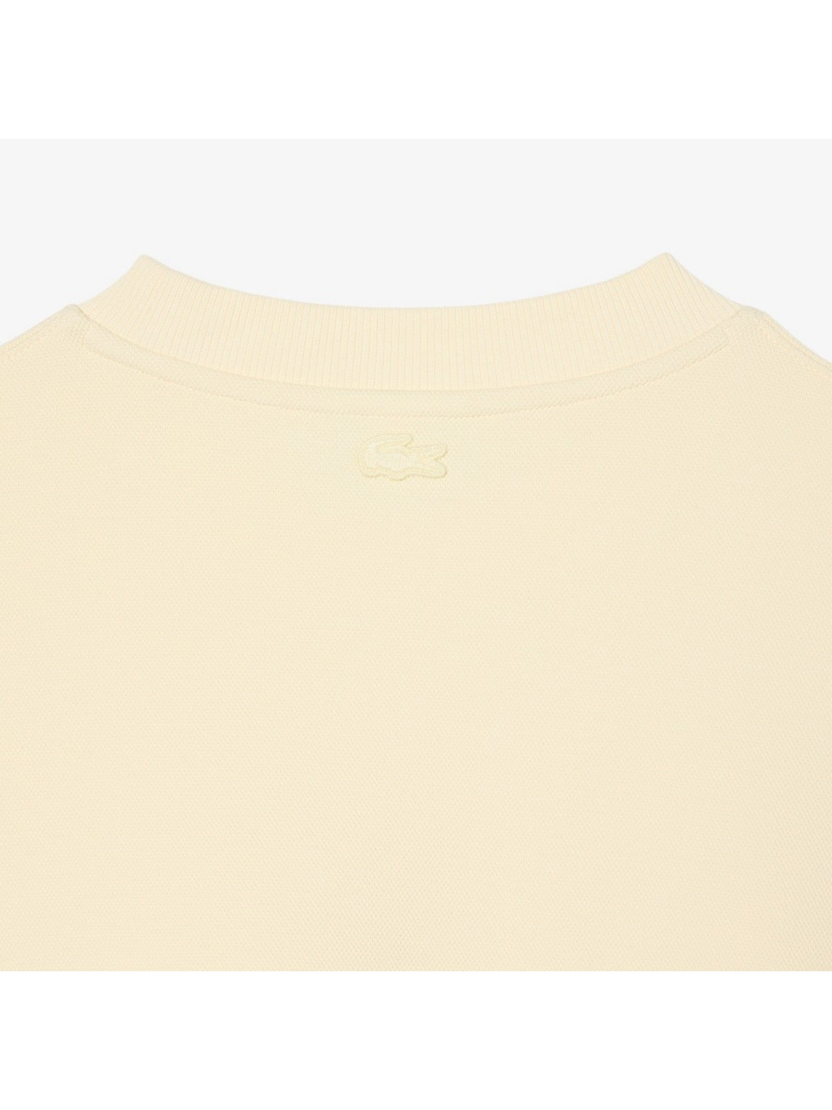 LACOSTE Felpa Donna SH0035 S7G Beige