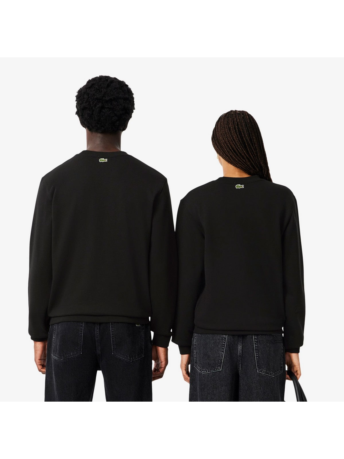 LACOSTE Felpa Uomo SH2736 031 Nero gioboutiqueweb