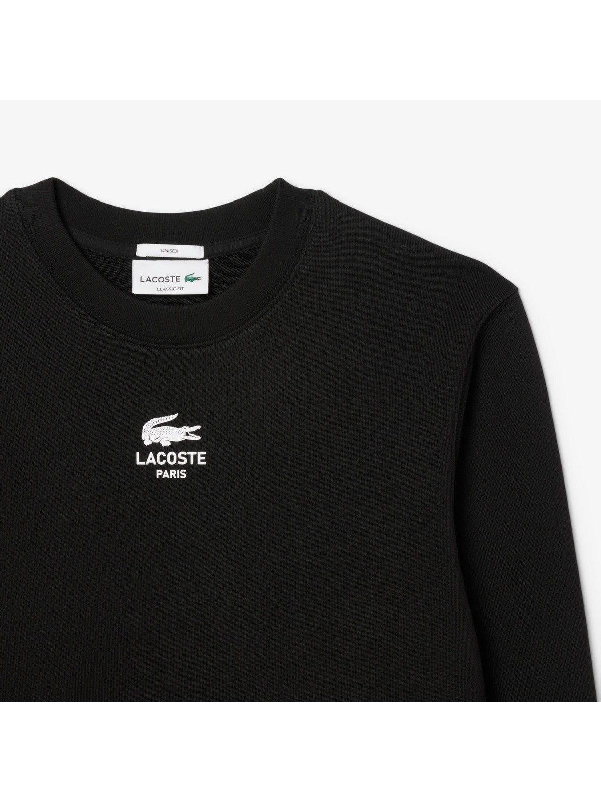 LACOSTE Felpa Uomo SH2736 031 Nero gioboutiqueweb
