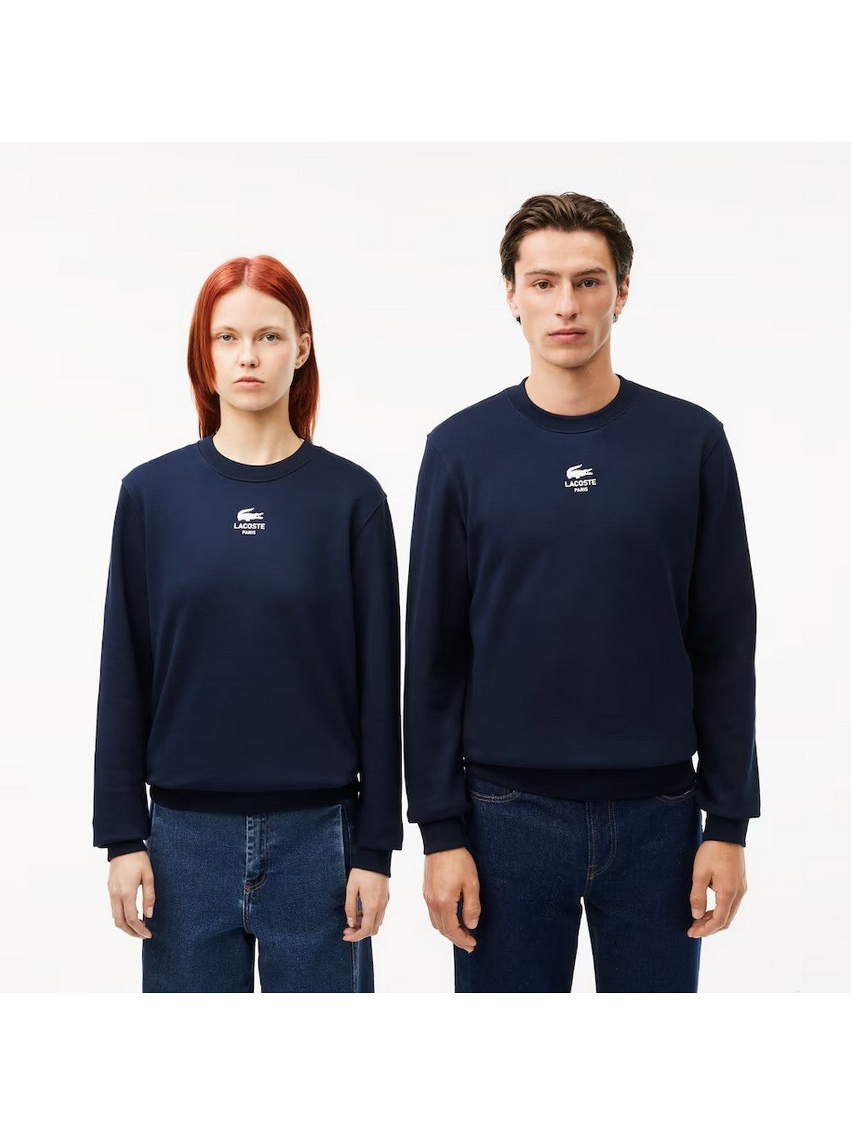 LACOSTE Felpa Uomo SH2736 166 Blu