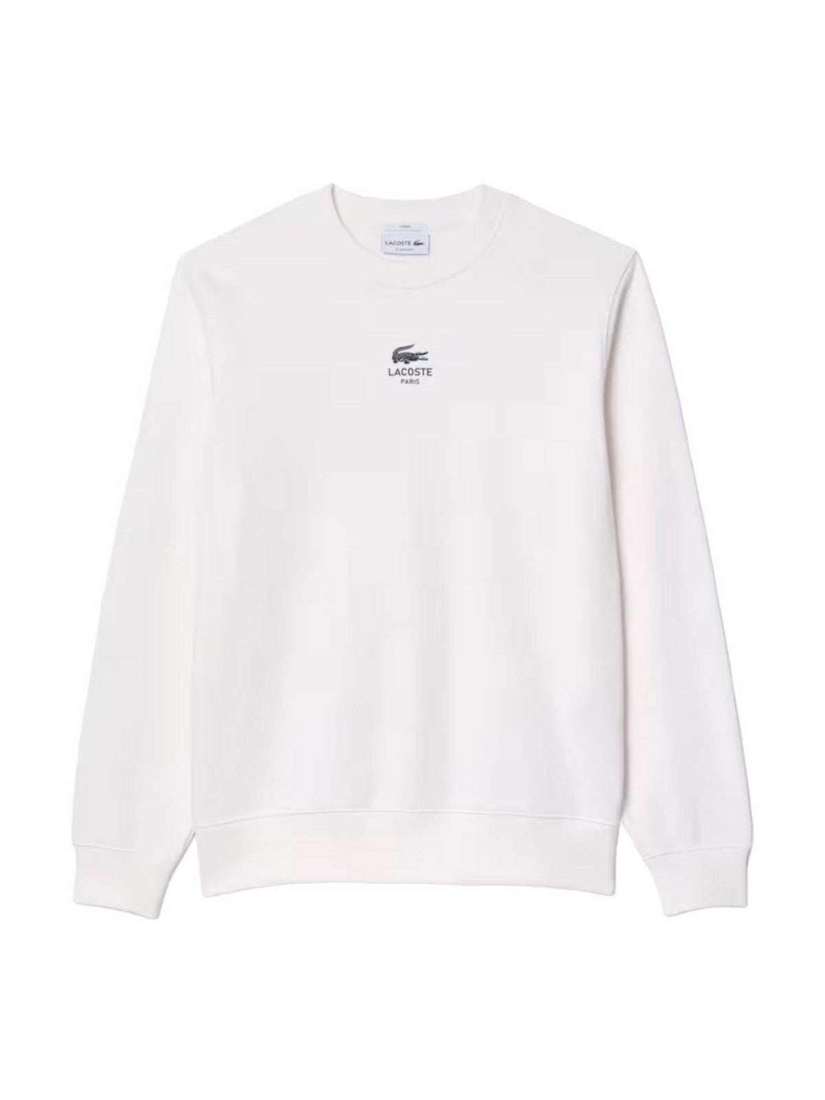 LACOSTE Felpa Uomo SH2736 70V Bianco