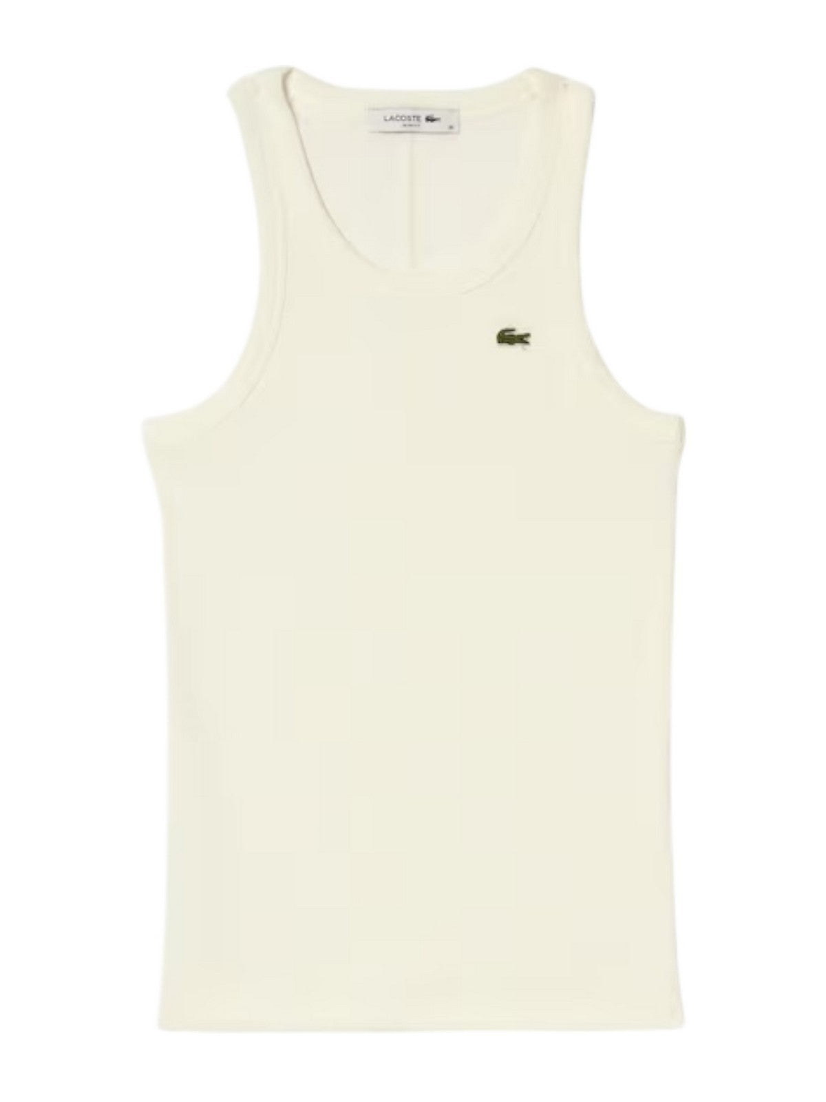 LACOSTE T-shirt Donna TF5388 70V Bianco gioboutiqueweb
