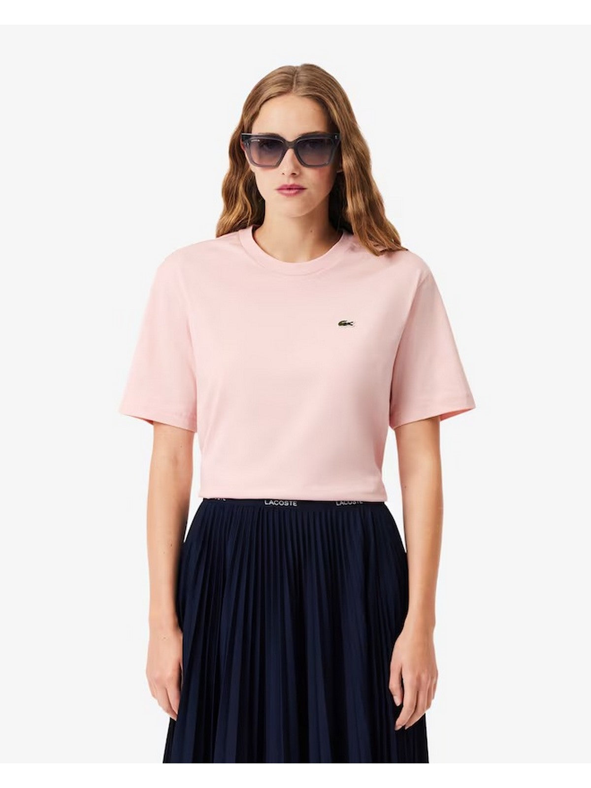 LACOSTE T-shirt Donna TF7215 ADY Rosa gioboutiqueweb