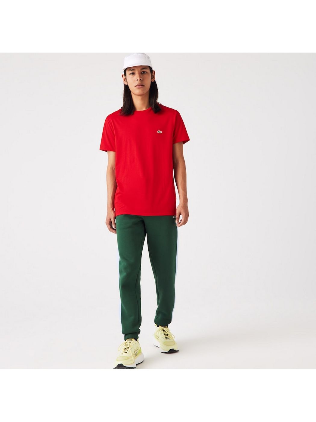 LACOSTE T-shirt Uomo TH6709 240 Rosso