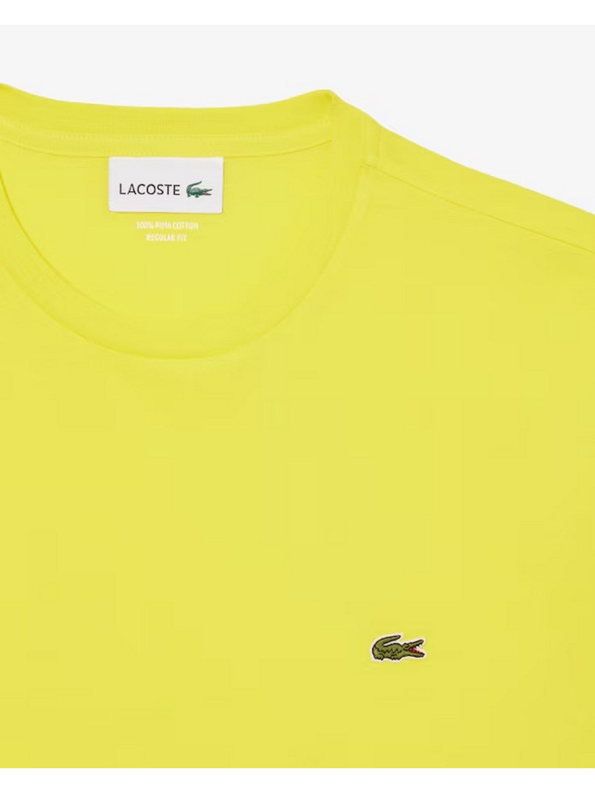 LACOSTE T-shirt Uomo TH6709 Z6S Giallo