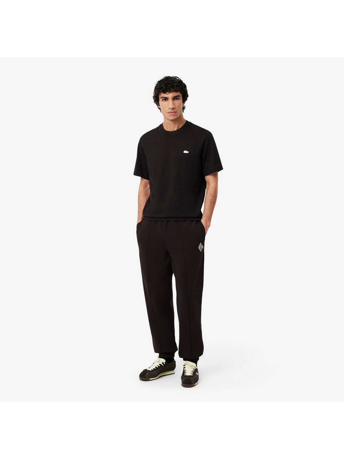 LACOSTE Pantalone Donna XH0033 3LA Marrone