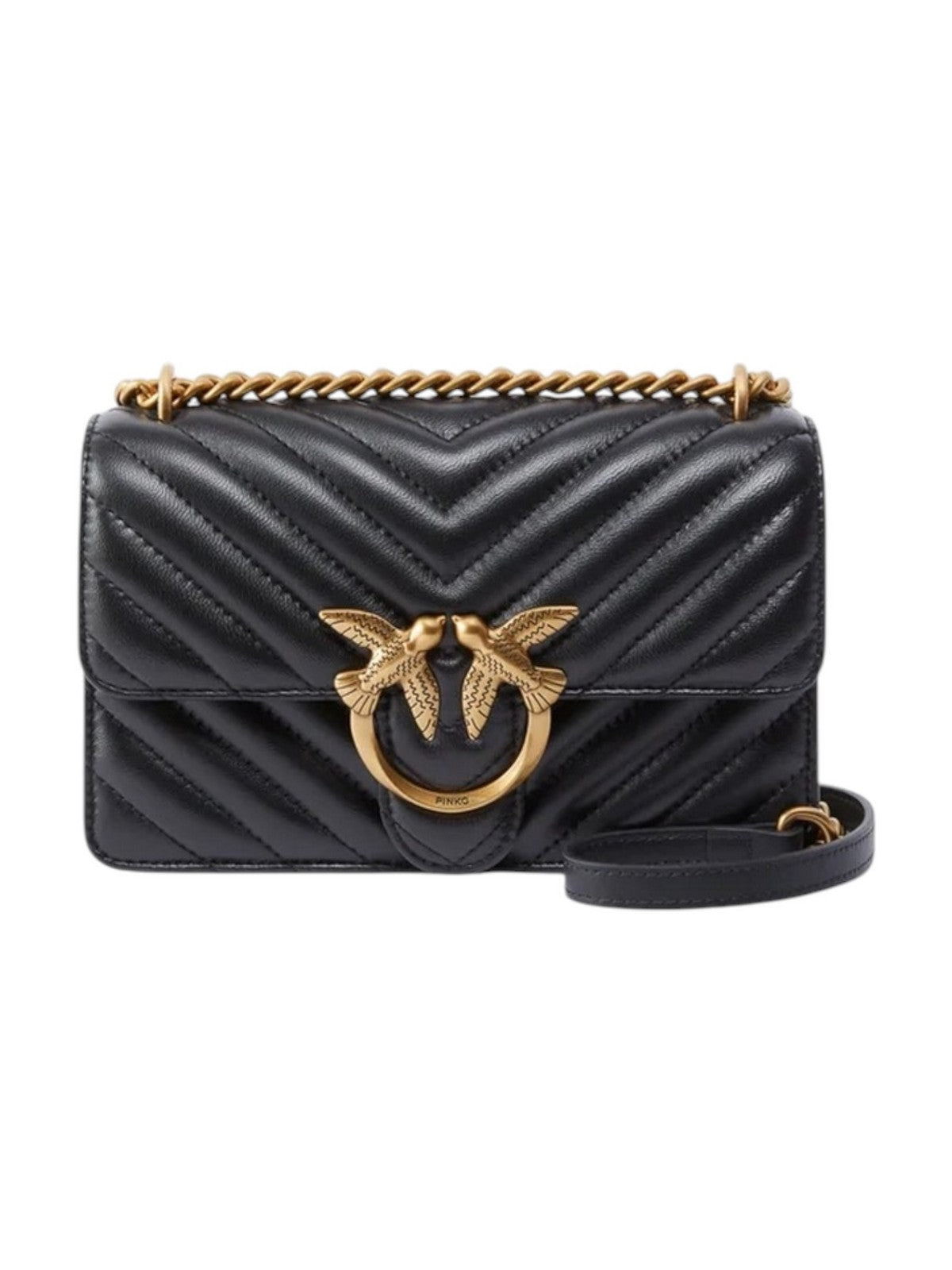 PINKO Borsa Donna Love one mini 100074-A0GK Z99Q BLACK