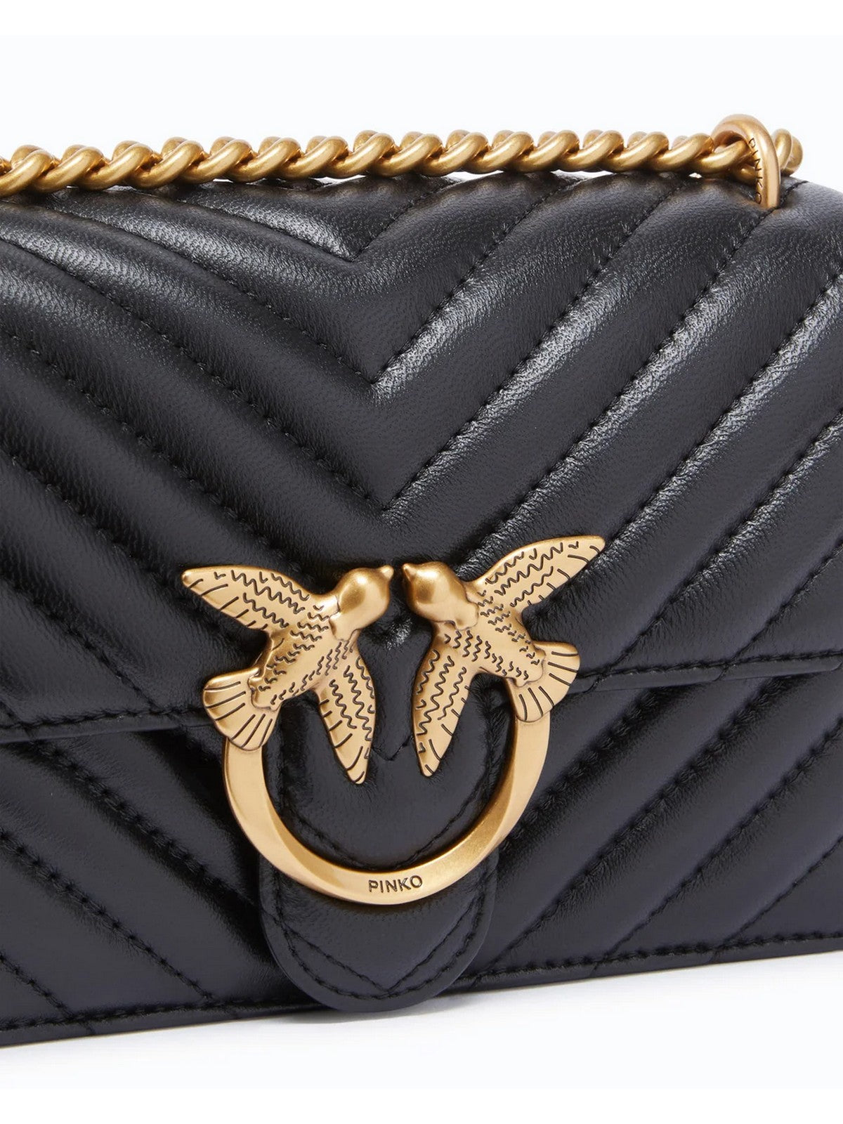 PINKO Borsa Donna Love one mini 100074-A0GK Z99Q BLACK