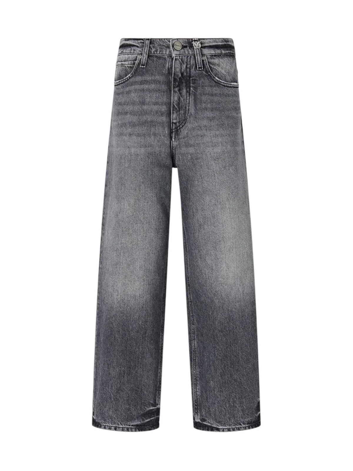 PINKO Jeans Donna ESTELLE EGG MOONLIGHT GRAY DEN LAVAGGIO DARK GRAY - 103857-A2RY PJ9