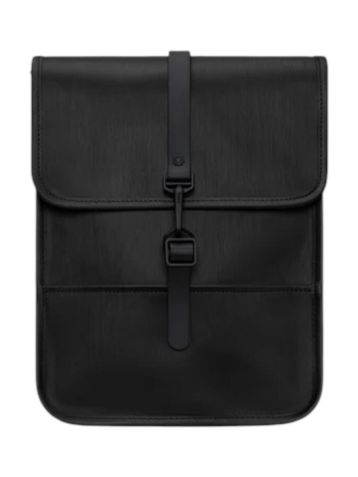 RAINS Zaino Unisex adulto Backpack Micro W3 13010 84 Black Grain Nero
