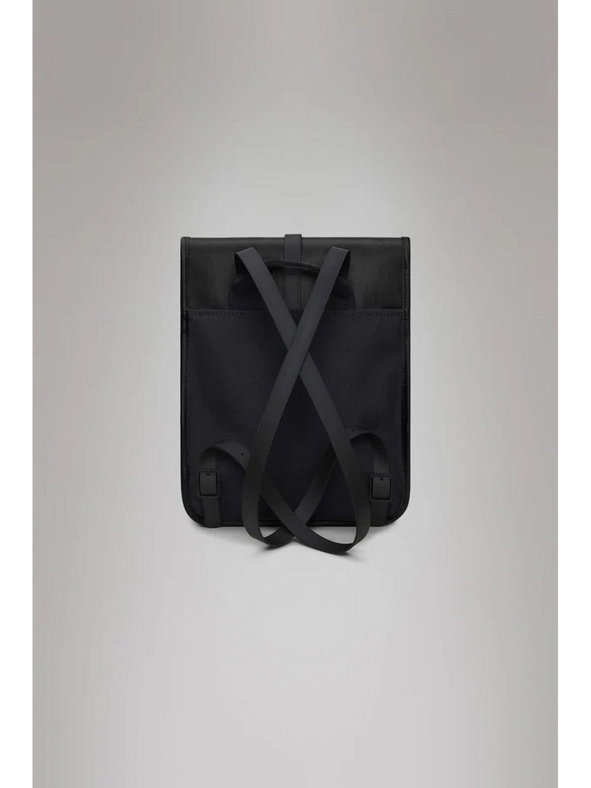 RAINS Zaino Unisex adulto Backpack Micro W3 13010 84 Black Grain Nero